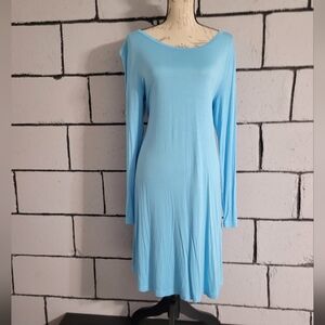 3/$30 SALE! NWT  Blue Long Sleeve Dress Sz XL